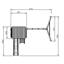 Parc infantil Masgames Belvedere L + Gronxador