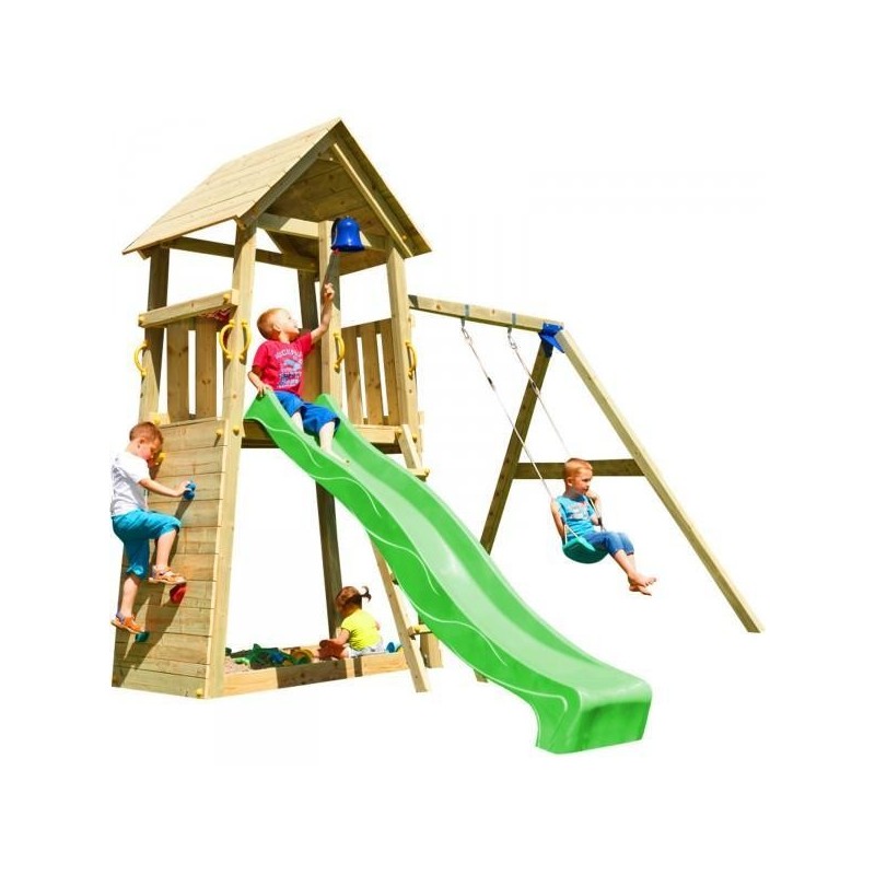 Parque infantil Masgames Belvedere XL + Columpio