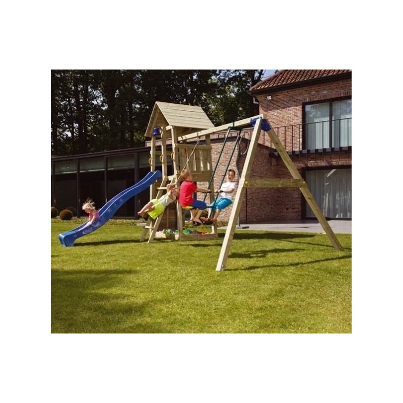 Parque infantil Masgames Belvedere XL + Columpio