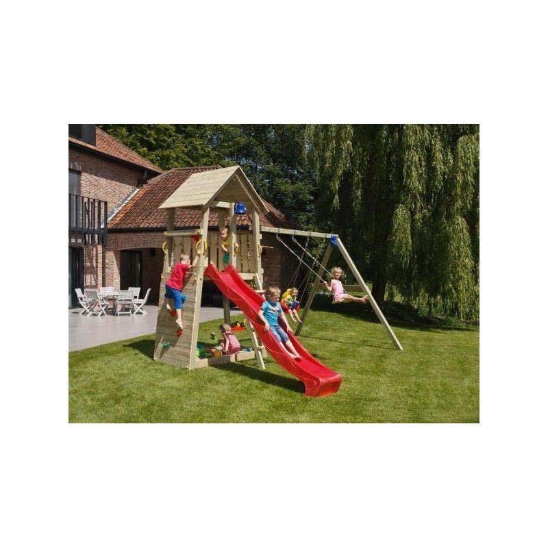 Parque infantil Masgames Belvedere XL + Columpio