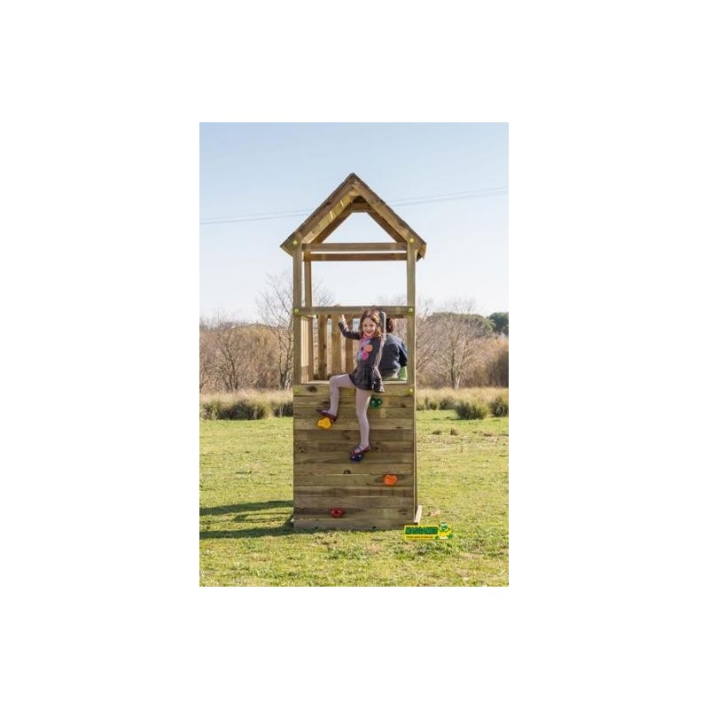 Parque infantil Masgames Canigó L con casita + Columpio