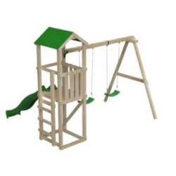 Parque infantil Masgames Carlit L con techo de lona