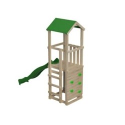 Parque infantil Masgames Carlit L con techo de lona