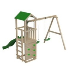 Parque infantil Masgames Carlit L con techo de lona