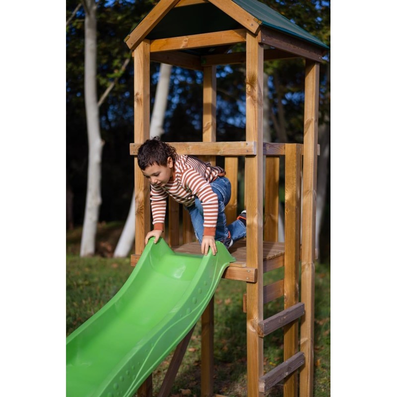 Parque infantil Masgames Carlit L con techo de lona