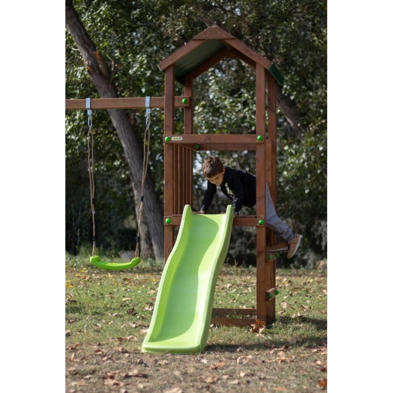 Parque infantil Masgames Carlit M con techo de lona