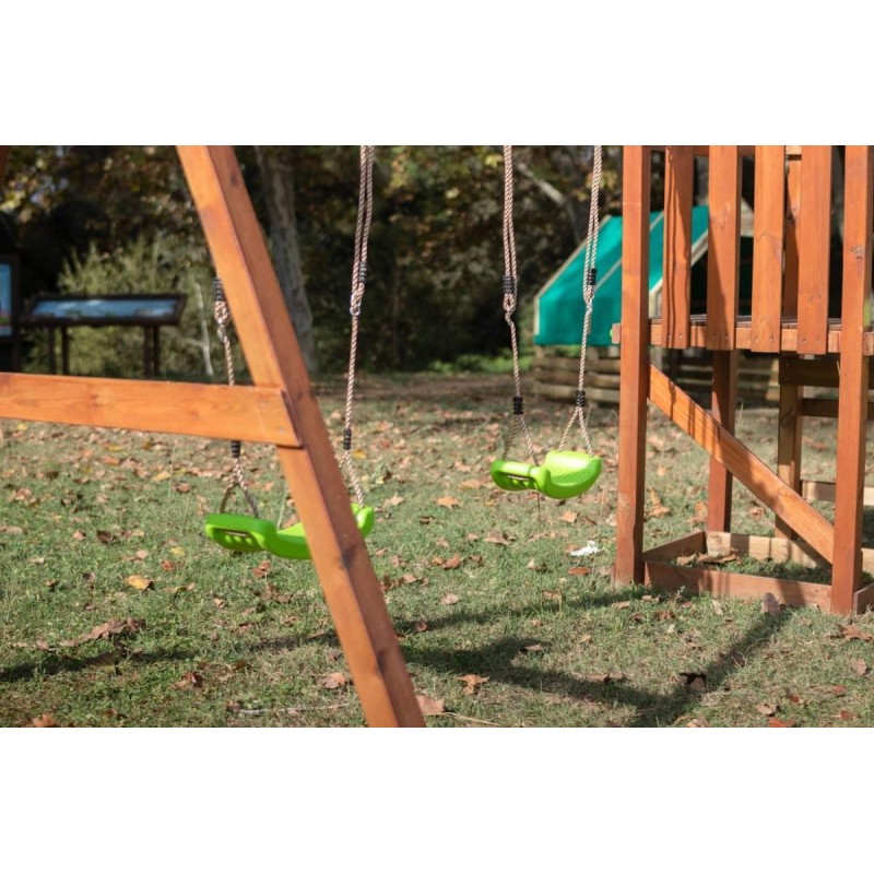 Parque infantil Masgames Carlit M con techo de lona