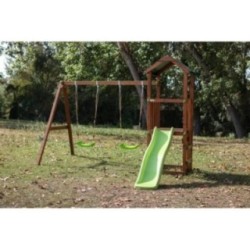 Parque infantil Masgames Carlit M con techo de lona