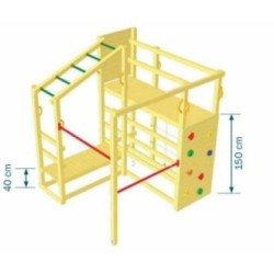 Parque infantil Masgames Crossfit XL
