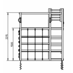 Parque infantil Masgames Crossfit XL
