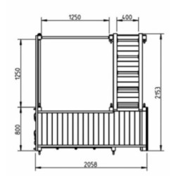 Parque infantil Masgames Crossfit XL + Columpio
