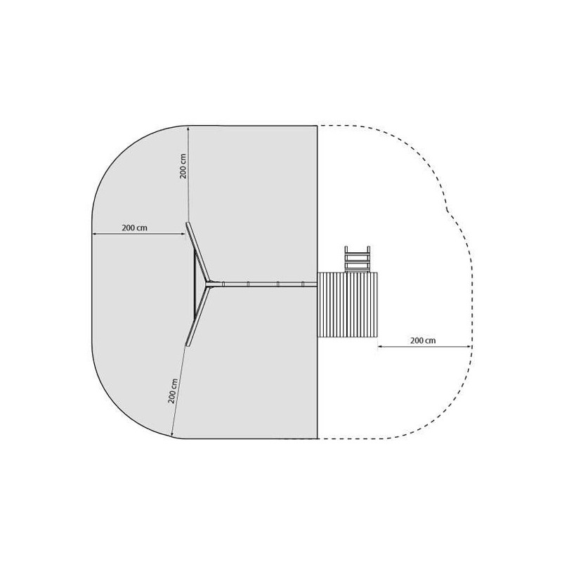 Parc infantil Masgames Kiosk L + @Challenger