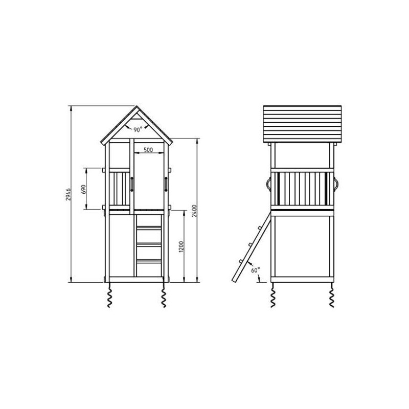 Parc infantil Masgames Kiosk XL + @Challenger