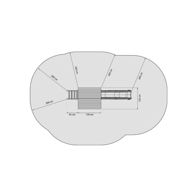 Parc infantil Masgames Kiosk XL + @Challenger