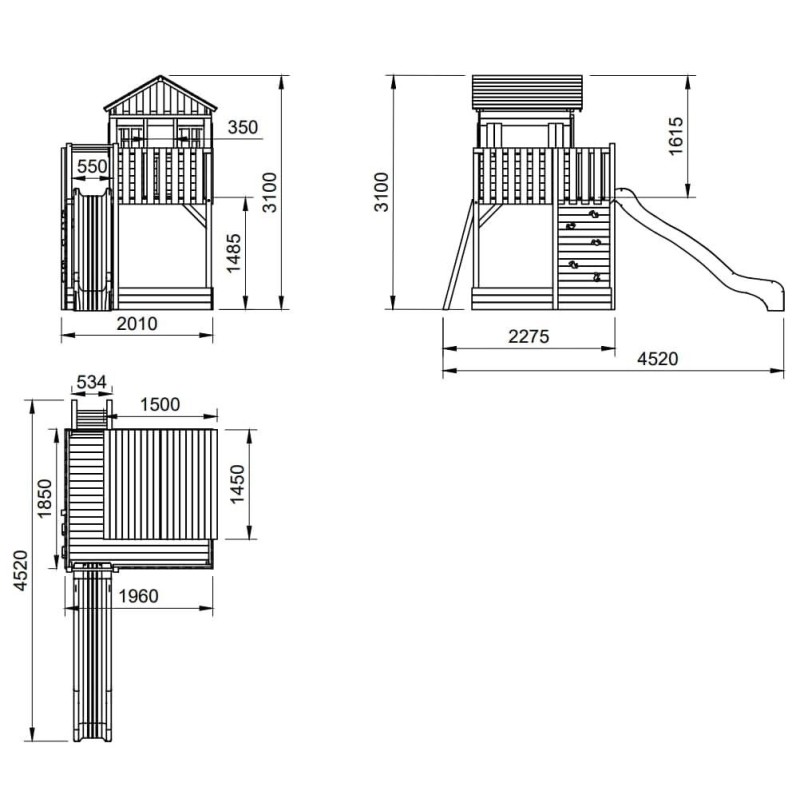 Parc infantil Masgames Lollipop HORECA