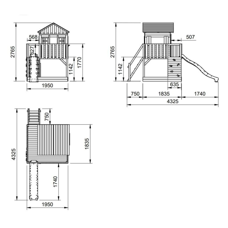 Parque infantil Masgames Lollipop L