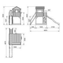 Parque infantil Masgames Lollipop XL