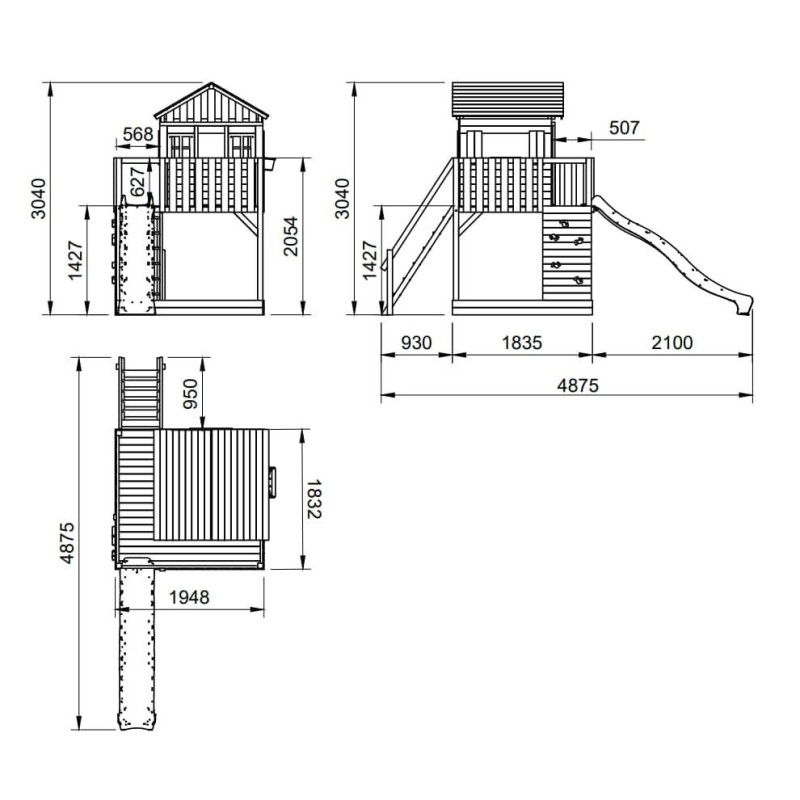Parque infantil Masgames Lollipop XL