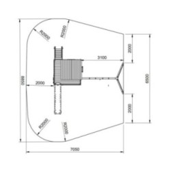 Parc infantil Masgames Lollipop XL + gronxador