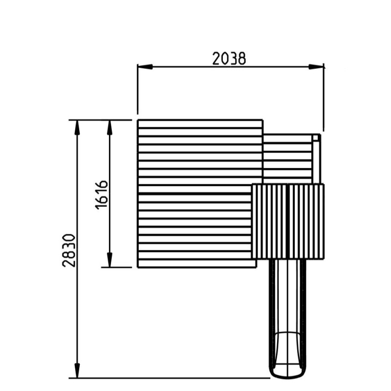 Parque infantil Masgames Lookout M