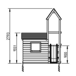 Parque infantil Masgames Lookout M