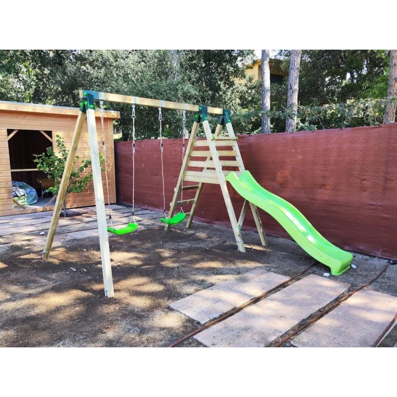 Parque infantil Masgames Mauna Loa L madera cuadrada