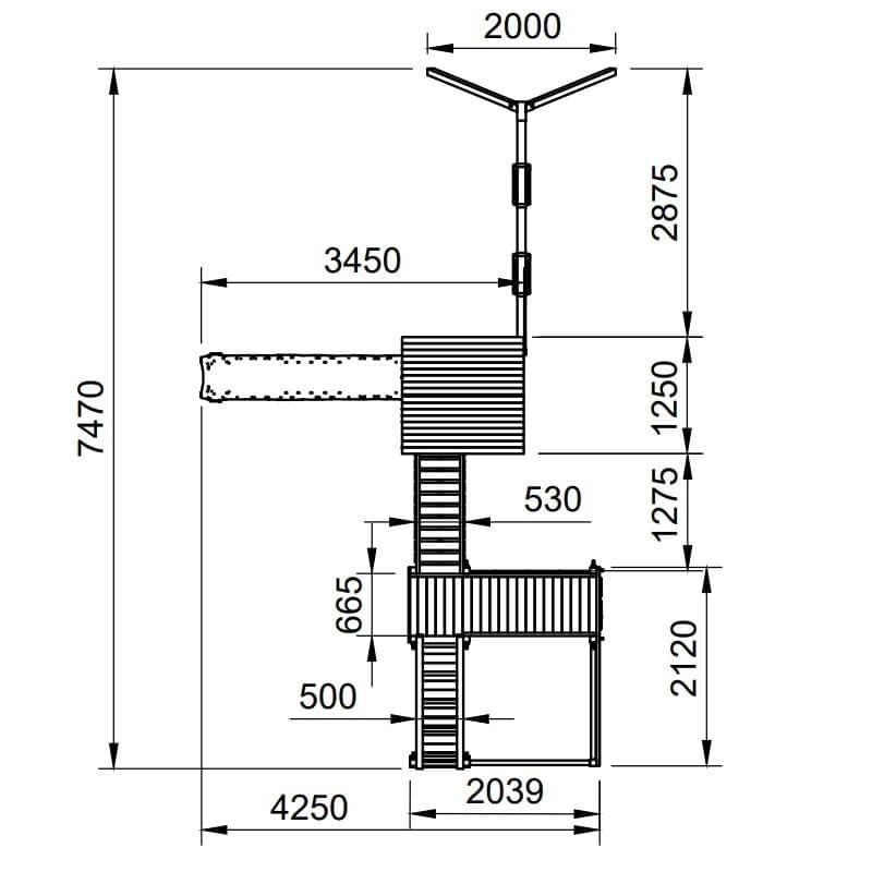 Parque infantil Masgames NIAGARA XL