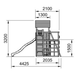 Parque infantil Masgames NIAGARA XL