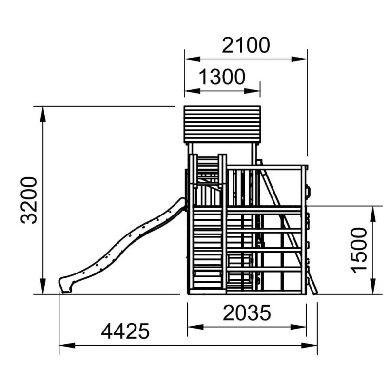 Parque infantil Masgames NIAGARA XL