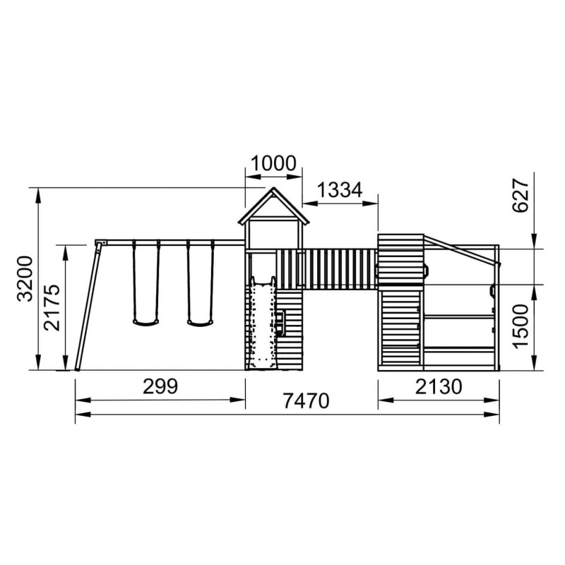 Parque infantil Masgames NIAGARA XL