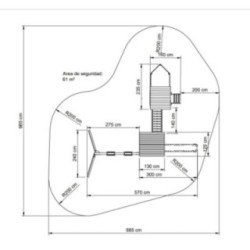 Parque infantil Masgames Pacific L