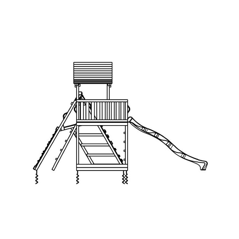 Parque infantil Masgames Pagoda XL + @Challenger