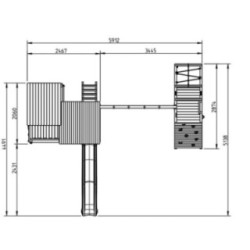 Parque infantil Masgames Palazzo XL + @Challenger