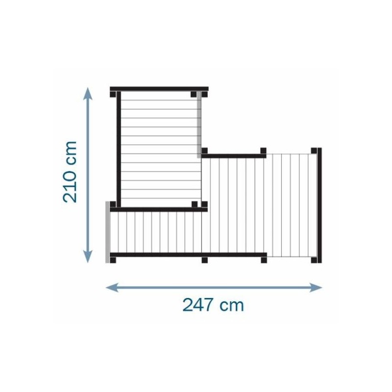 Parque infantil Masgames Palazzo XL + @Challenger