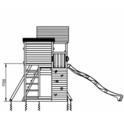 Parque infantil Masgames Palazzo XL + @Challenger