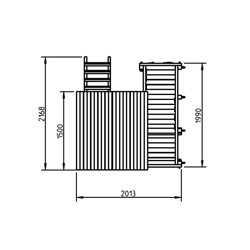Parque infantil Masgames Penthouse XL