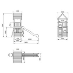 Parc infantil MASGAMES PYXIS OPTIMA