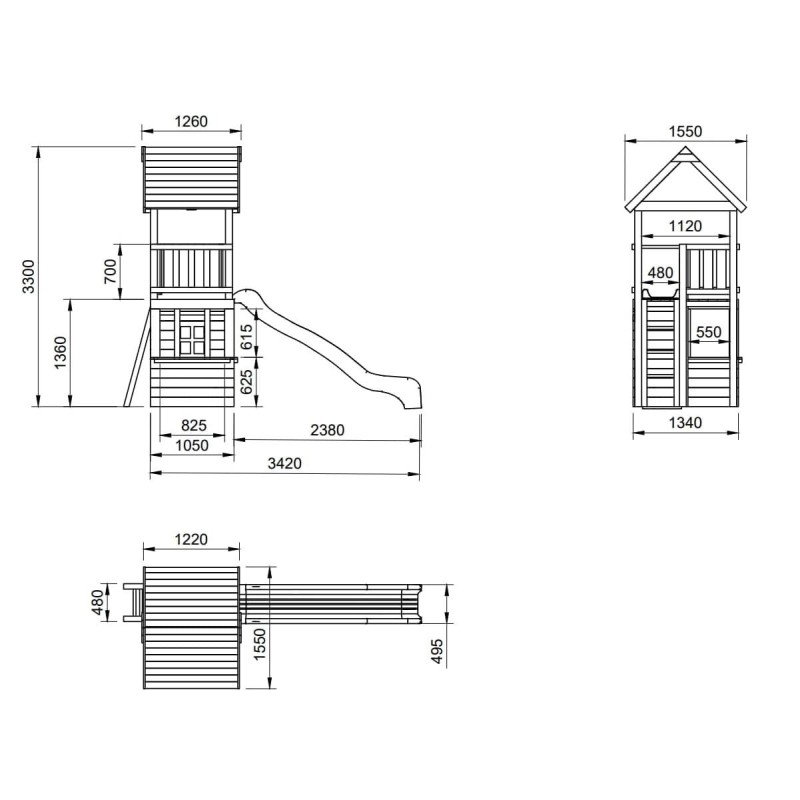 Parc infantil MASGAMES PYXIS OPTIMA