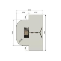 Parque infantil Masgames Siberia Aventura XL