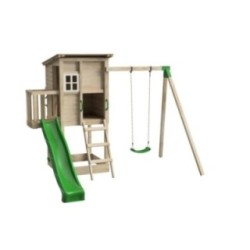 Parque infantil Masgames TAGA 2025 + Pared de escalada + Columpio