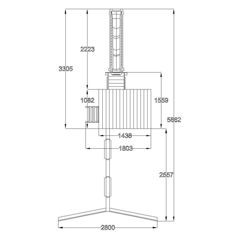 Parc infantil Masgames Taga L + Gronxador
