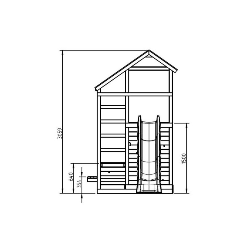 Parque infantil Masgames Teide XL