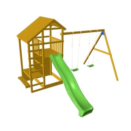 Parque infantil Masgames Teide XL + Columpio