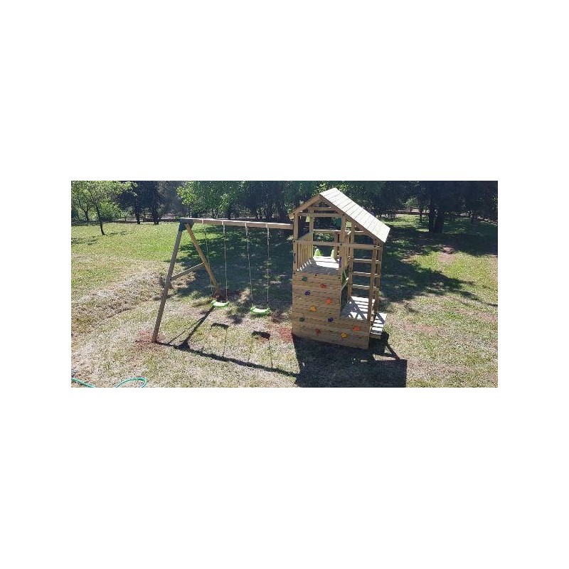 Parque infantil Masgames Teide XL + Columpio