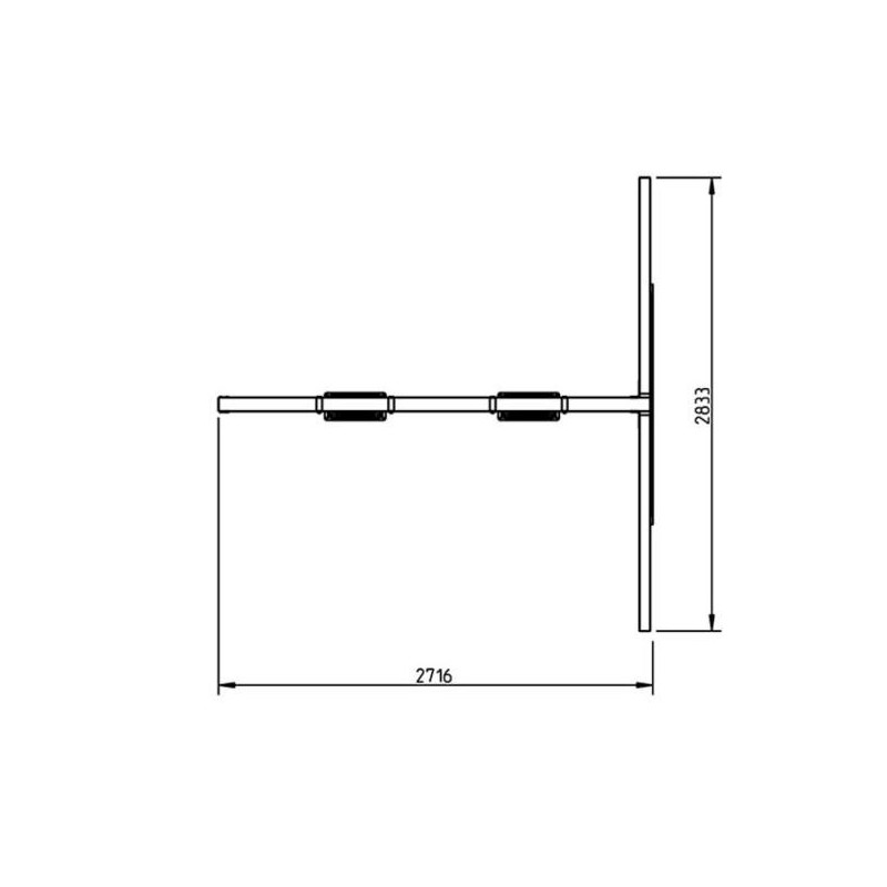 Parque infantil Masgames Teide XL + Columpio + Escalera de Mono