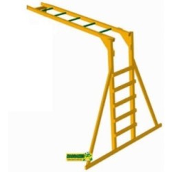 Parque infantil Masgames Teide XL + Columpio + Escalera de Mono