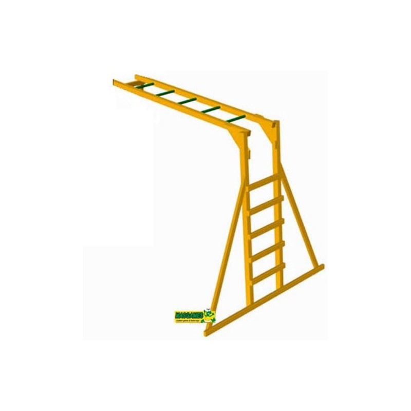 Parque infantil Masgames Teide XL + Columpio + Escalera de Mono