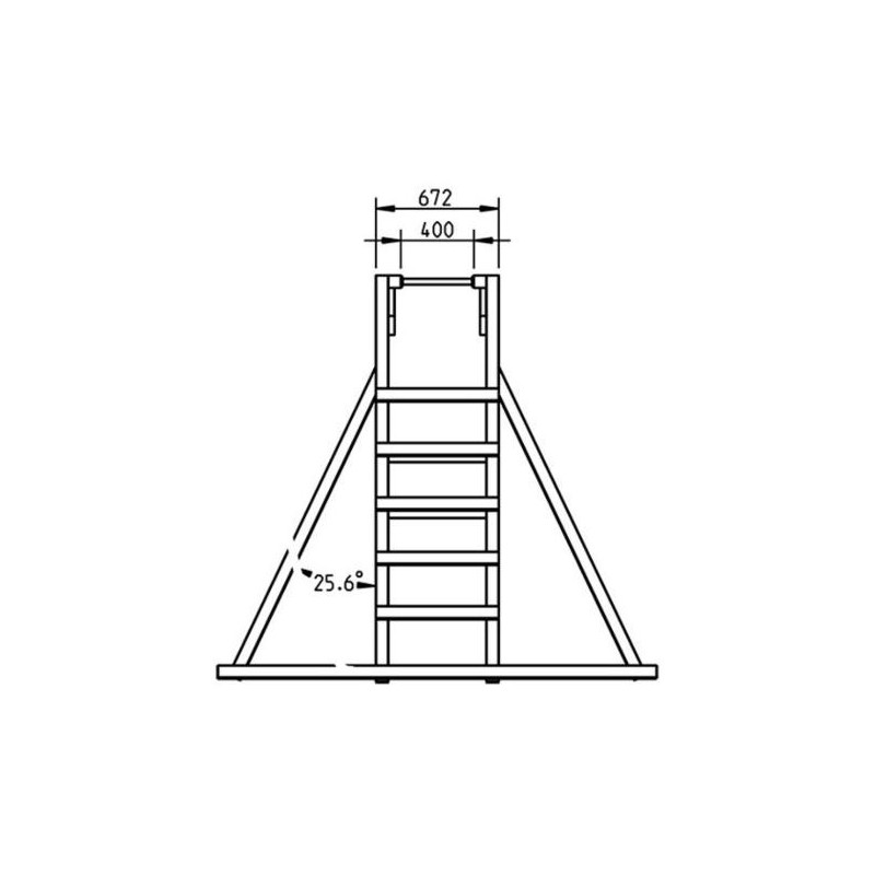Parque infantil Masgames Teide XL + Escalera de Mono