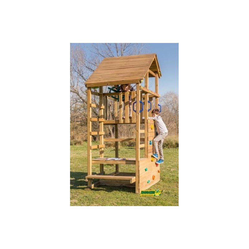 Parque infantil Masgames Teide XL + Escalera de Mono