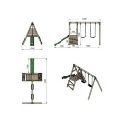 Parque infantil Masgames Tibet M